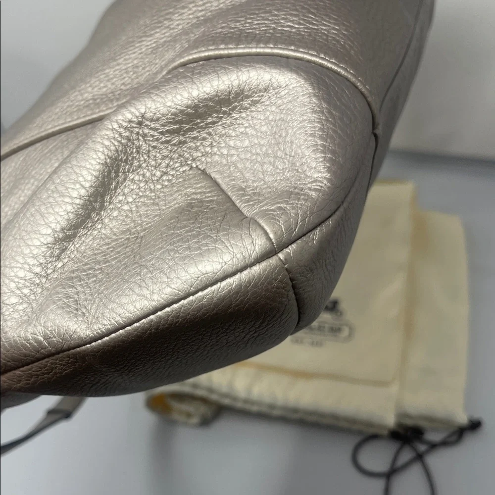 Coach Metallic Gold Leather Isabel Shoulder/crossbody Bag